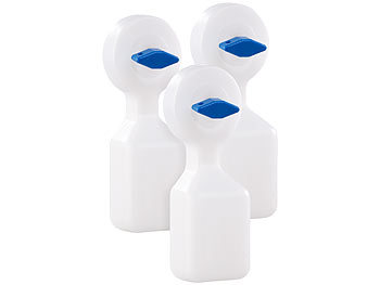 Heizkörperschlüssel: AGT 3er-Set Heizkörper-Entlüfter mit integriertem Wasserbehälter, 120 ml