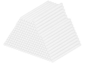 Heissklebe-Stick: AGT 4er-Set 50 Klebesticks für Klebepistolen, 11 x 200 mm, weiß