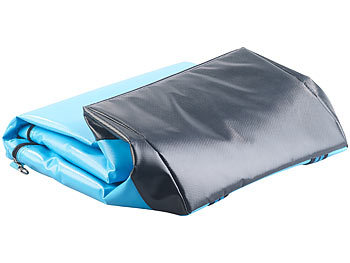 Zusammenfaltbare Nylon-Kühltasche mit 21 Litern PEARL Einkaufstasche isoliert 