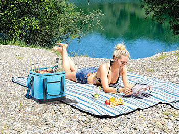 Outdoor Camping Zelten Strand Picknick Getränk Angel Grill BBQ Kühlelement Kühlakku Tragegurt