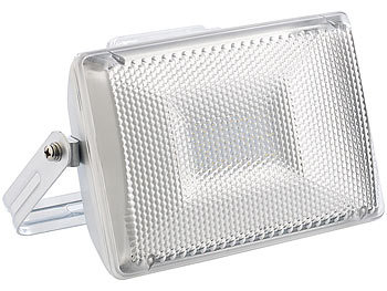 High Power LED Strahler: Luminea Highpower LED-Fluter im Aluminium-Gehäuse, 13,6 Watt, IP44