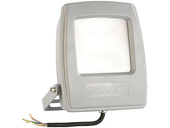 KryoLights Wetterfeste LED-Fluter, 10 W, 750 Lumen, IP65, tageslichtweiß, 4er-Set