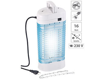 Insektenschutzlampe: Exbuster Chemiefreier Insektenvernichter mit austauschbarer UV-Röhre, 16 Watt