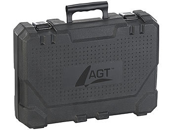 AGT Bohrhammer mit 5-teiligem Bohrer- und Meißel-Set, SDS Plus, 1.010 Watt
