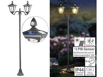 Mini Garten-Straßen-Lampe mit Laternenpfahl
