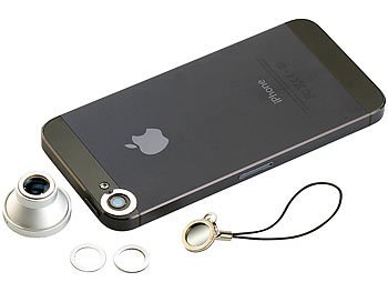 Somikon Magnetische Fischauge-Linse für alle Smartphones