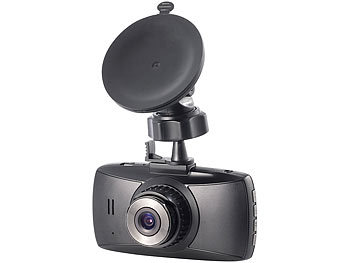 NavGear HD-Dashcam mit GPS, 2,7" TFT, G-Sensor, Bewegungserkennung