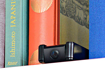 Somikon HD-Videorekorder & Überwachungskamera DSC-46.w, mit Schwenkkopf
