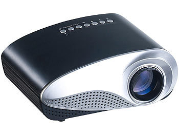 SceneLights Mini-LED-Beamer LB-3500.mini mit Media-Player und 60 Lumen