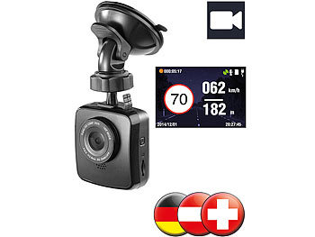 POI Pilot 7000 GPS-POI-Warner mit Super-HD-Dashcam D/A/CH(Versandrückläufer)