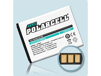 Polarcell Li-Ion Hochleistungs-Akku 1100 mAh für PX-8268 (BL-5B)