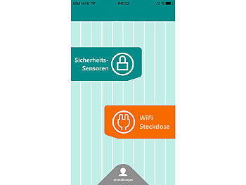 VisorTech Profi WiFi-SOS- & Service-Rufsystem m. App für iOS & Android, 10er-Set
