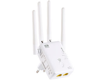 Dualband-WLAN-Repeater WLR-1221.ac, AccessPoint & Router, 1.200 Mbit/s / Wlan VerstÃ¤rker