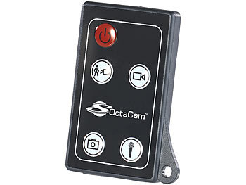 OctaCam LED-Tischuhr mit Full-HD-Kamera, Bewegungserkennung, Fernbedienung