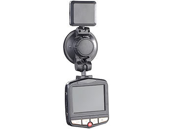 NavGear Full-HD-Dashcam MDV-2770.gps mit GPS & G-Sensor, 5,8-cm-Display (2,3")