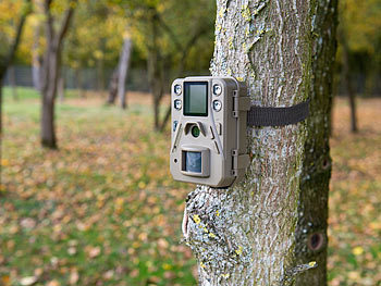 Dual Mini Wildkamera Jagdkamera 1080P FullHD Wasserdicht Fotofalle IR Nachtsicht