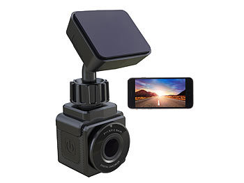 NavGear Dashcam mit Akku: WiFi-Mini-Dashcam, Full HD 1080p, G-Sensor, GPS  (Versandrückläufer) (Mini Dashcam mit Akku)