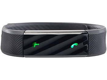 newgen medicals Fitness-Armband mit Schlaferkennung, Bluetooth 4.0 (Versandrückläufer)