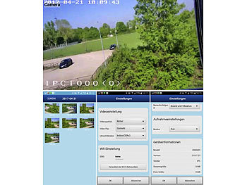 7links PTZ-Full-HD-IP-Überwachungskamera, WLAN,Nachtsicht (Versandrückläufer)