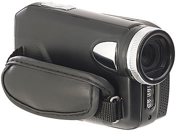 Somikon Full-HD-Camcorder mit 7,6-cm-Touch-Display (3"), WLAN, App-Steuerung