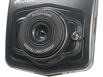 NavGear VGA-Dashcam mit Bewegungserkennung Farb-Display (Versandrückläufer)