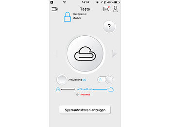 Fingerprint Fingerabdruck Touchscreen Keyless Türschloss IC Scanner USB IOS