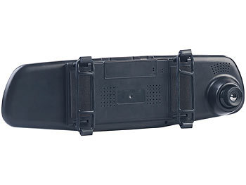 NavGear Rückspiegel-Dashcam mit Bewegungserkennung und 7,1-cm-Display (2,8")