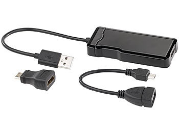 auvisio USB-HDMI-Videograbber für Videos bis Full HD (1080p),Versandrückläufer