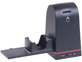 Somikon Stand-Alone-Dia- und Negativscanner, 9 Megapixel-Sensor, TFT-Display