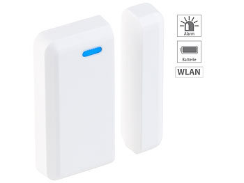 Fenstersensor WLAN: VisorTech Tür- und Fenster-Sensor für WLAN-Alarmanlage XMD-3000.avs