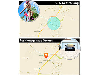 TrackerID GPS- & GSM-Tracker, Live-Tracking-App SOS-Funktion (Versandrückläufer)