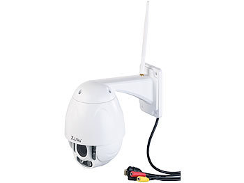 7links Speed-Dome Outdoor-WLAN-IP-Überwachungskamera mit Full HD & Nachtsicht