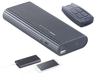 revolt Powerbank für USB-Mobilgeräte, 6.000 mAh, 1 A / 5 Watt