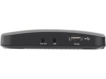 auvisio HDMI-Video-Rekorder mit Media-Player, Full-HD-Aufnahme auf USB & PC