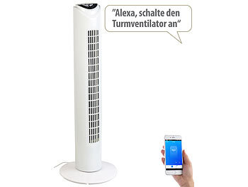 Ventilator mit Alexa Steuerung