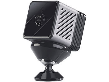 7links Micro-IP-Kamera mit Full-HD, Akku, PIR, Nachtsicht, 6 Monate Stand-by