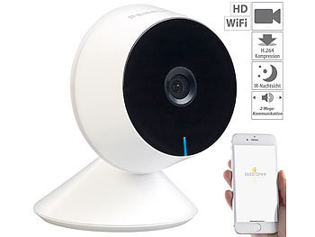 7links HD-IP-Überwachungskamera mit WLAN & IR-Nachtsicht (Versandrückläufer)