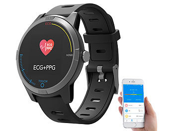 Smartwatch mit Blutdruckmesser