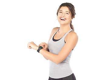 Fitness-Armband mit Herzfrequenzmessung