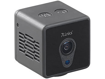 7links HD-Micro-IP-Überwachungskamera mit WLAN, Nachtsicht & App-Zugriff