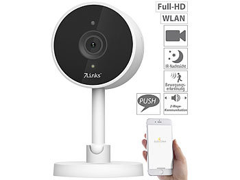 7links Full-HD-IP-Kamera mit Bewegungserkennung, Versandrückläufer