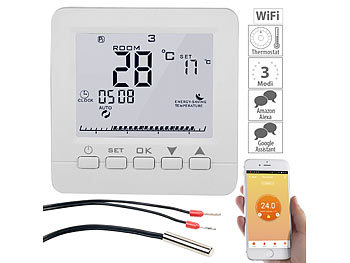 WIFI Raumthermostat Fußbodenheizung wall heat Thermostat Programmierbar 3 types 