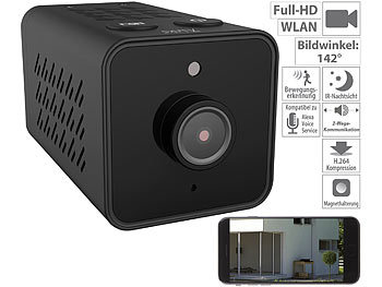 Micro IP Kamera: 7links Mini-IP-Überwachungskamera mit Full HD, WLAN, Versandrückläufer