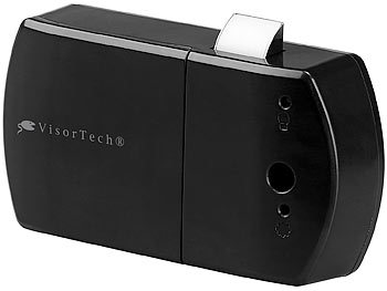 VisorTech 5er-Set Schubladen- & Schranktüren-Schlösser mit Bluetooth und App