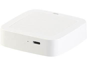 Luminea Home Control Taster für Smarthome-Schalt-Set RC-250.bt für Elesion-Geräte