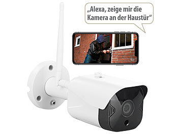 7links Outdoor-WLAN-IP-Überwachungskamera mit Full HD, Versandrückläufer