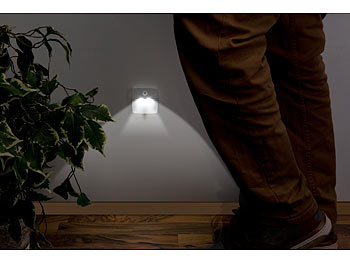 3/6x LED Deckenleuchte Sensor Wandleuchte Treppen Nachtlicht mit Bewegungsmelder 