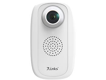 7links Steckdosen-Full-HD-IP-Kamera, WLAN, App, für Echo Show & Google Nest