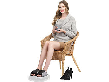 Fußmassagegerät mit Wärme-& Akupunkturfunktion, 3D-Luftdruckmassage
