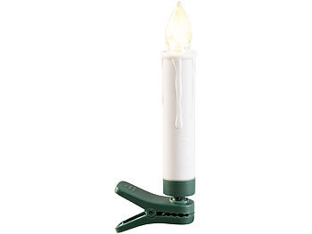 Baumschmuck LED Candle Flackerlicht Außenkerze Weihnachtsbeleuchtung